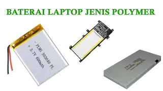 Baterai Laptop Jenis Polymer