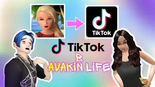TIK TOK В AVAKIN LIFE | Пэйтон Мурмиер, Авани Грег, Ноен Еубанкс 🎵 | Avakin Life