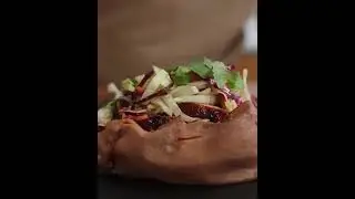 Sweet Potato Stuffed Pork Tenderloin  