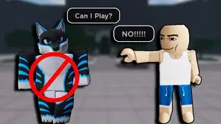 I Joined An Anti-FURRY Server in The Strongest Battlegrounds