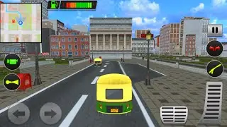 Modern Tuk Tuk Auto Rickshaw - Free Driving Android Games