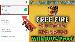 How To Earn Money By Playing Free Fire | Free Fire Elite Pass Free | Per Booyah 100 Rs