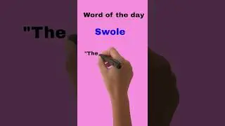 Swole: Defining the Ultimate Fitness Term #shorts #ytshorts #advancevocabulary #english