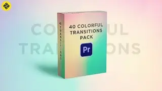 40 Colorful Transition Pack for Premiere Pro | Transitions for Premiere Pro