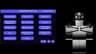 Roblox GodStuffs Fun Gui Script Showcase