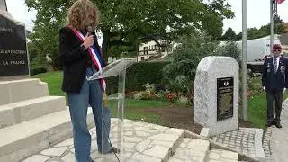 inauguration stèle du 18 juin 1940 1ère partie