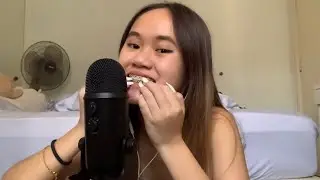 ASMR fast teeth tapping + scratching with braces