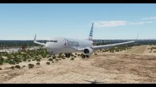 AAL B738 Landing | KELP | Xplane-12