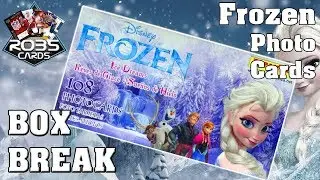 Frozen Disney Photo Cards Box Break | RobsCards