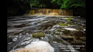 I got more animal shots than waterfalls in Calderglen