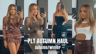 PRETTY LITTLE THING AUTUMN TRY ON HAUL | AUTUMN/WINTER ESSENTIALS (PLT) | KASHA