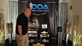 Merc of DDA at the Florida International Audio Expo 2024
