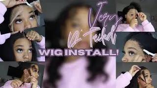 VERY D’Tailed & short Wig Install || plucking, cutting💇🏽‍♀️, and styling❗️