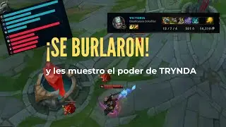¡EL PODER de TRYNDAMERE JUNGLA! | League Of Legends | Full Match