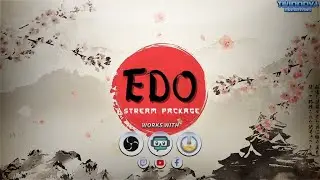 Twitch Animated Japanese Overlay - EDO | 2021 |