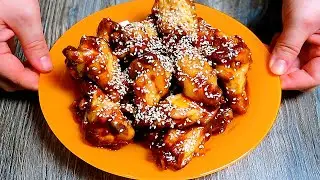 Весь секрет в соусе! Вкуснейшие КРЫЛЫШКИ в соево медовом соусе по китайски.