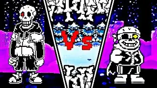 TS!Underwhap but Papyrus MADE A GENOC1DE ROUTE... TS!DustSwap [Crossbones Vs Dust Papyrus]