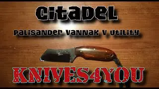 Citadel: Palisander Wood Vannak V Utility Fixed Knife