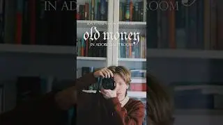 how to make your photos look OLD MONEY 💵 