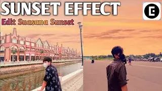 Tutorial Edit Foto Sunset | Epik | Senja