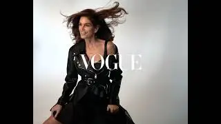 Kulisy sesji okładkowej z Cindy Crawford