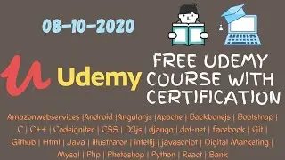 Udemy Certification (adobe-premiere / Android / web-development / time-management / linux)