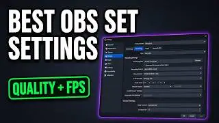 BEST OBS Settings for Streaming & Recording in 2026! (High Quality + Performance)