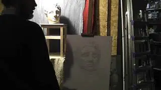 Мастер-класс по рисунку гипсовой головы продолжение 4