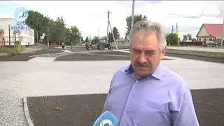 Новый сквер и стадион в с. Нагорное