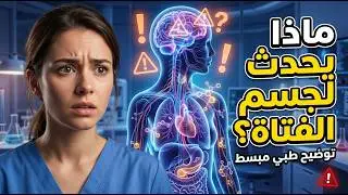 شاهد ما يحدث لجسم الفتاة عند ممارسة العادة السرية | توضيح طبي
