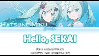 [Hello, SEKAI] Color Code / Lyric | ROM/ENG