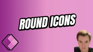 How to make Round Icons in Power Apps   #61