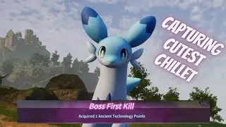 Defeating the Cute Chillet Boss in Palworld | #palworld #palworldgameplay