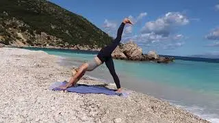 Strand Morgen Yoga FLow
