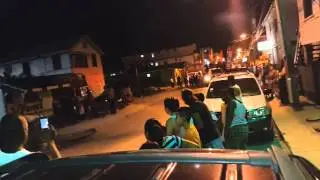 Belize Fire Engine Parade 2014