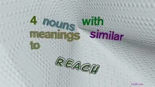 reach - 6 nouns with the meaning of reach (sentence examples)