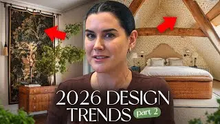 Interior Design Trends 2026 EXPLAINED | Dark Woods, Wallpaper, Moody Colors & Furniture