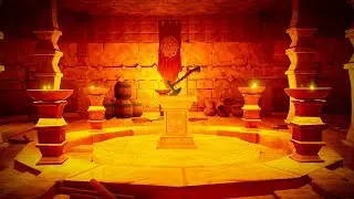 Ancient Battle axe temple - Cinematic shot