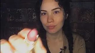 ASMR GIRL BEHIND YOU DOES YOUR MAKEUP IN CLASS 💄💋