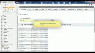 How to Create Database in phpmyadmin in XAMPP