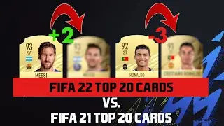 ULTIMATE TEAM TOP RATINGS | FIFA TOP 20 CARDS!🔥😱