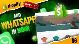 How to Add WhatsApp Chat Button on Shopify Store (Easy Tutorial 2025)
