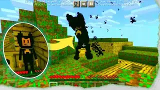 Bendy And The Block Machine 😱 [horror]  || Minecraft Horror