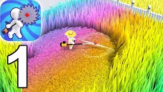 Mow My Lawn - Cutting Grass Gameplay Walkthrough Part 1 (iOS Android)