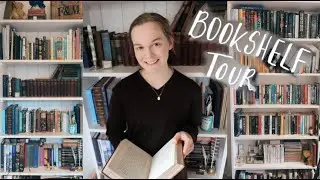 Aesthetic Bookshelves Tour (with antique, beautiful books 📚✨)