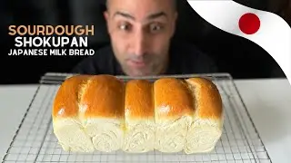 Sourdough Shokupan (Japanese milk bread)