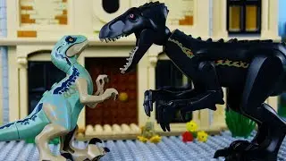 LEGO Jurassic World STOP MOTION LEGO Jurassic World: Indoraptor Attack | LEGO | By Billy Bricks