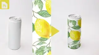 Easily Create Mockup for Round Object in Adobe Photoshop