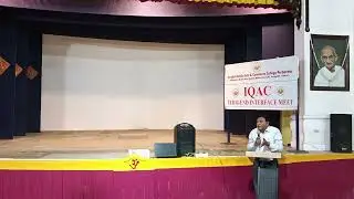 14/10/2025: IQAC-TEIM: Feedback - Dr  C G Joshi