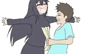 Enderman's hug | a minecraft anime ver.